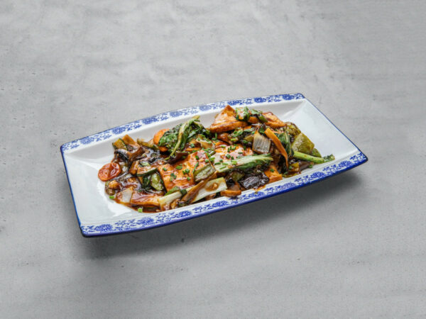 Tofu w sosie ostrygowym