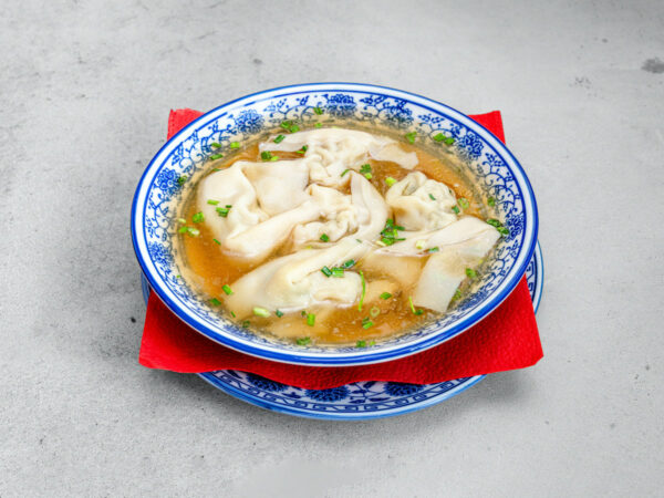 Rosorek z pierożkami wan tan